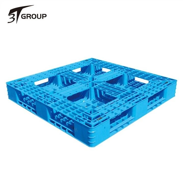 Food Use Heavy Duty Solid Deck Rackable Plastic Pallet factory