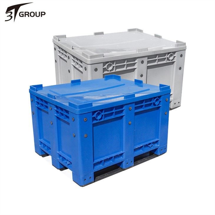 ​Heavy Duty Solid Plastic Pallet Container