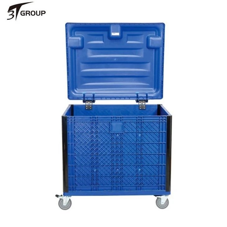 cheap Insulated Bulk Container Chest Style with Casters